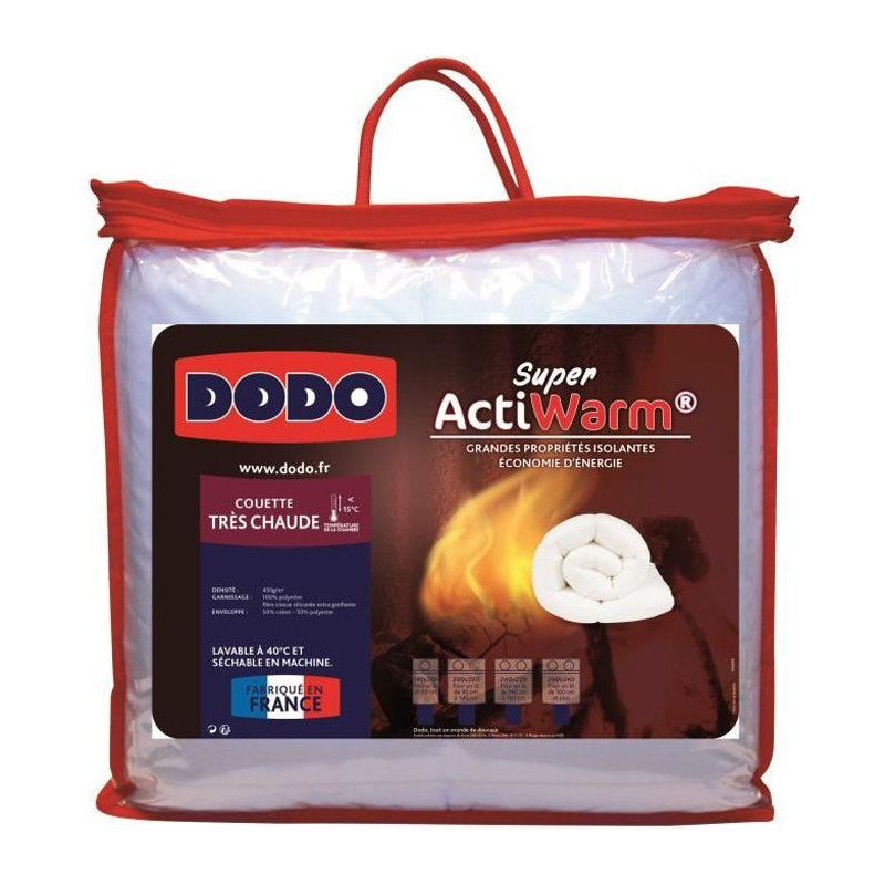 Remplissage de couette Dodo Super ActiWarm 240 x 260 cm