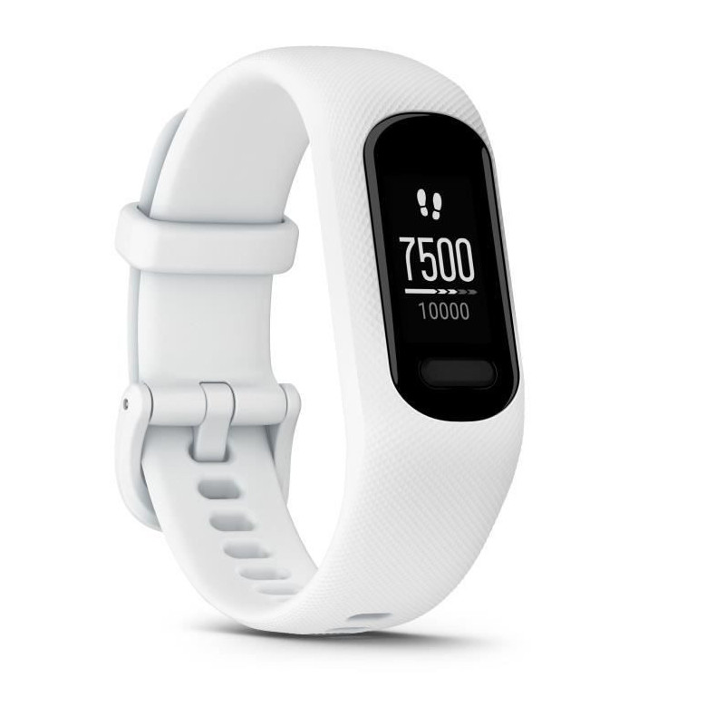 Bracelet d'activités Garmin Vivosmart 5 Blanc Noir