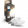 PHILIPS Hue White - Ampoules LED connectées E14 - Compatible Bluetooth - Pack de 41,99 €