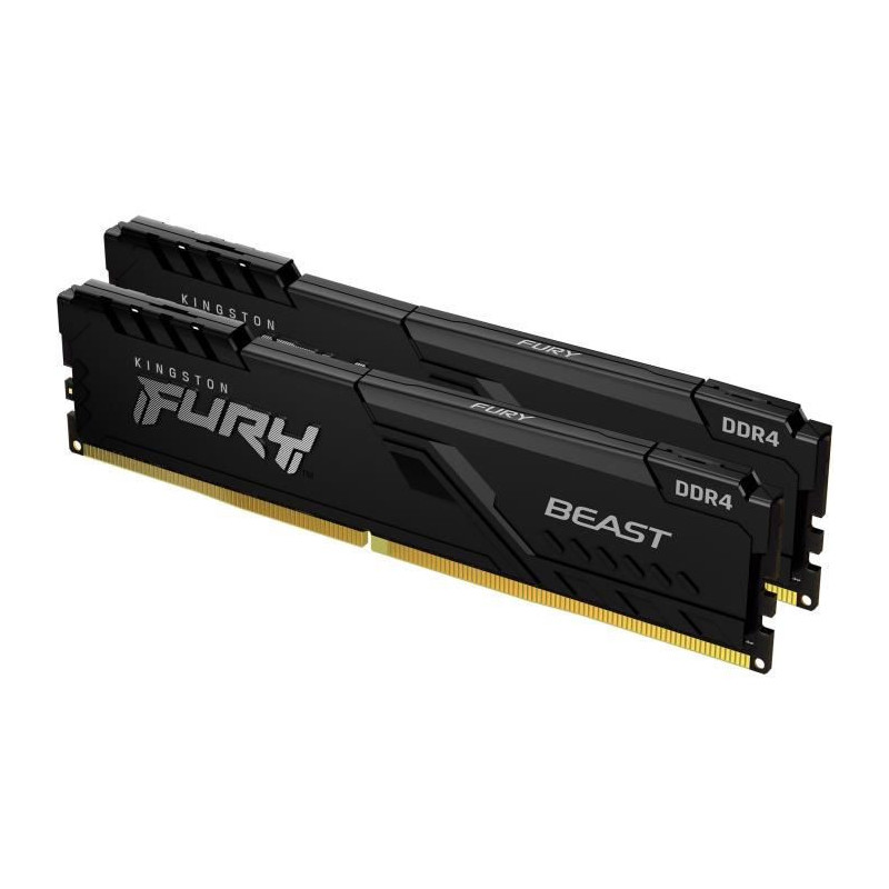 Kingston Technology FURY 32Go 3200MT/s DDR4 CL16 DIMM (Kit de 2) Beast Black