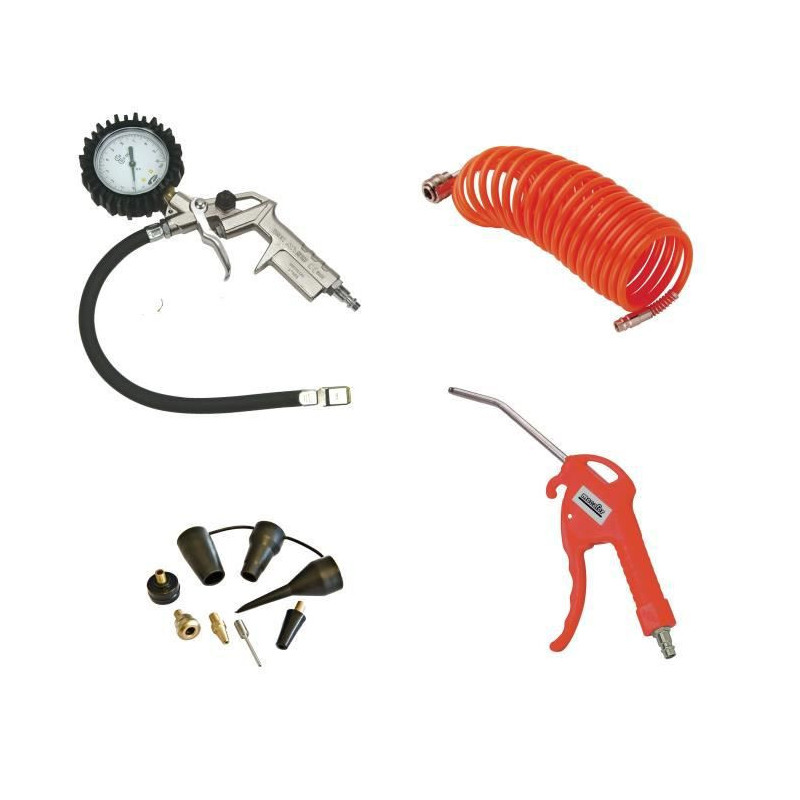 Kit d'accessoires pour compresseur d'air Mecafer