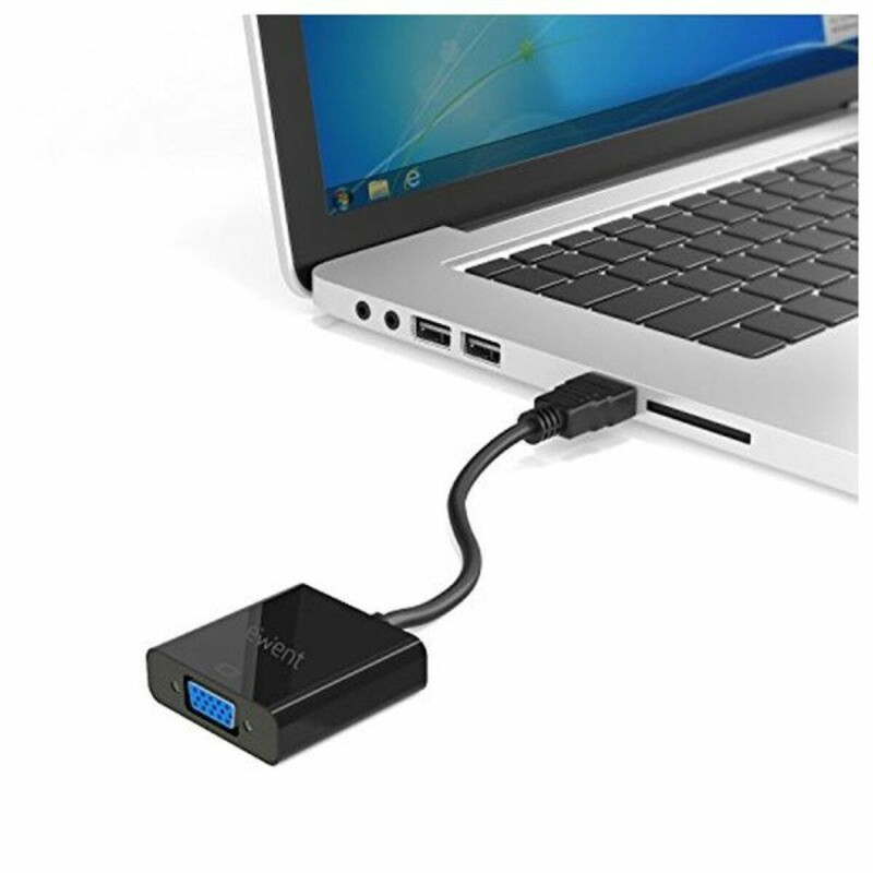 Image secondaire de Ewent EW9864 câble vidéo et adaptateur 0,2 m HDMI VGA, 3.5mm Noir