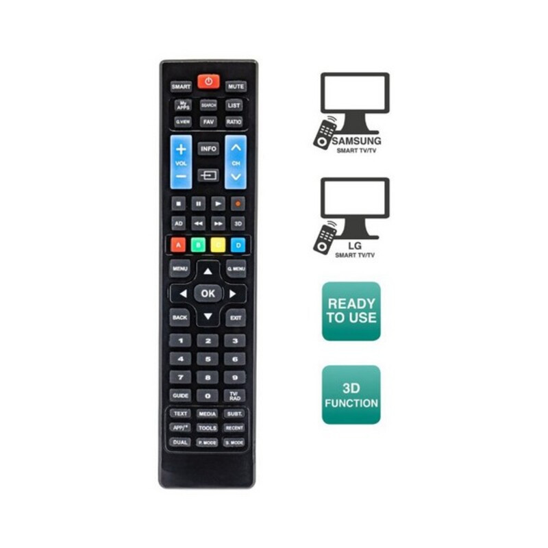 Image secondaire de Ewent EW1575 télécommande TV Appuyez sur les boutons