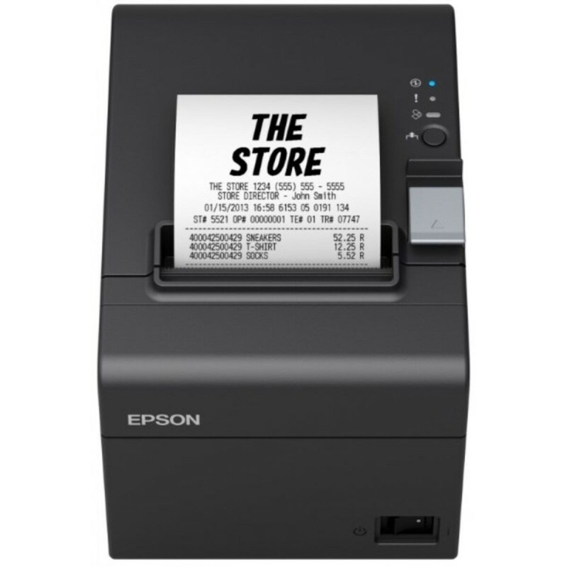 Epson TM-T20III (011): USB + Serial, PS, Blk, EU