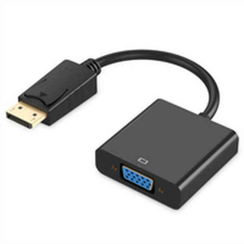 Ewent EC1454 câble vidéo et adaptateur 0,15 m DisplayPort VGA (D-Sub) Noir