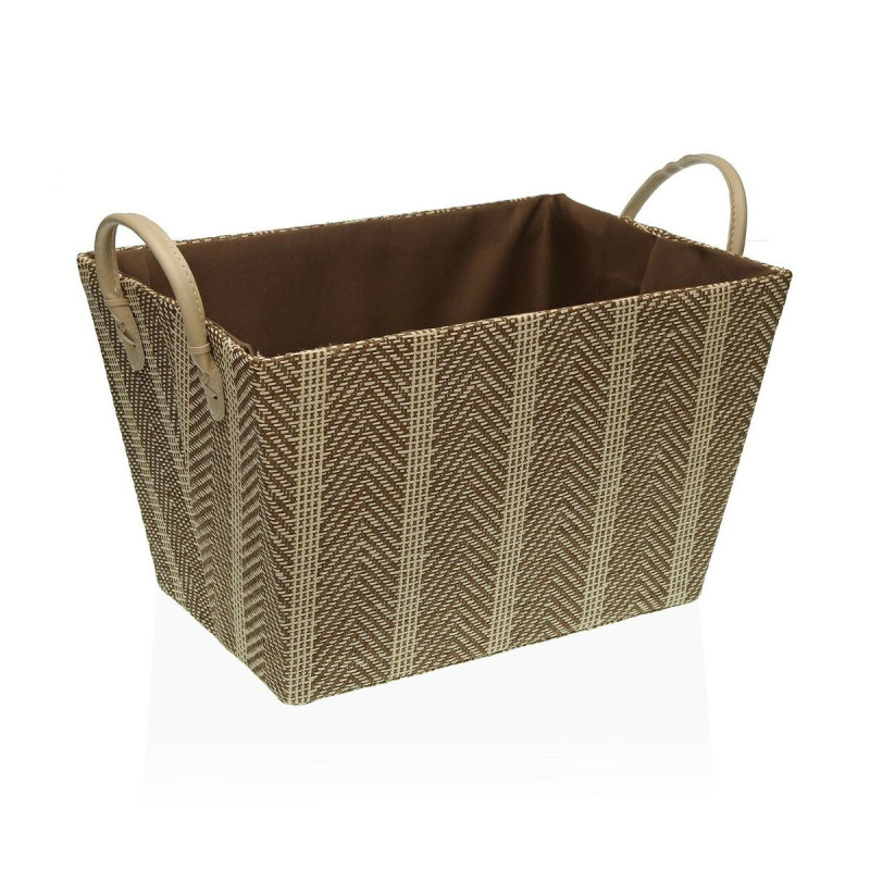 Panier Versa Beige Papier (26 x 22 x 36 cm)