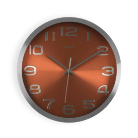 Horloge Murale Versa Orange Aluminium (4 x 30 x 30 cm) 36,99 €