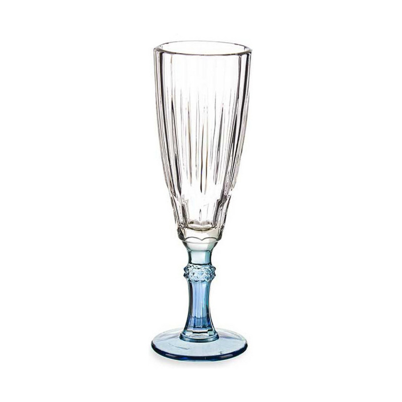 Coupe de champagne Exotic Verre Bleu 170 ml