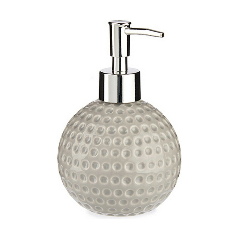 Image secondaire de Distributeur de Savon Golf Céramique Gris Métal 12 Unités (300 ml)