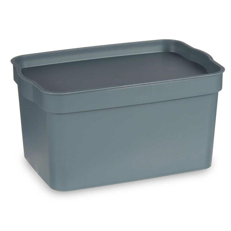 Image secondaire de Boîte Multiusage Gris Plastique 2,3 L (13,5 x 11 x 20 cm) (24 Unités)