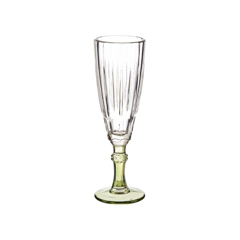 Image secondaire de Coupe de champagne Exotic Verre Vert 6 Unités (170 ml)