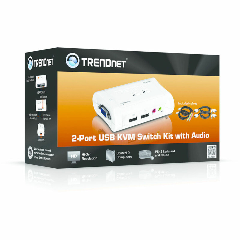 Switch KVM Trendnet TK-209K 