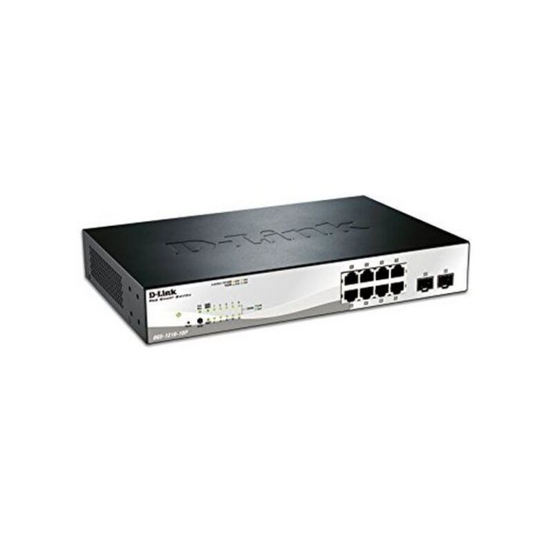 Image secondaire de Commutateur Réseau de Bureau D-Link DGS-1210-10P 10 Puertos RJ45