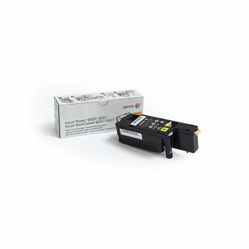 Xerox Cartouche de toner Jaune de Capacité standard Phaser® 6020/6022, WorkCentre® 6025/6027 (1000 pages) - 106R02758