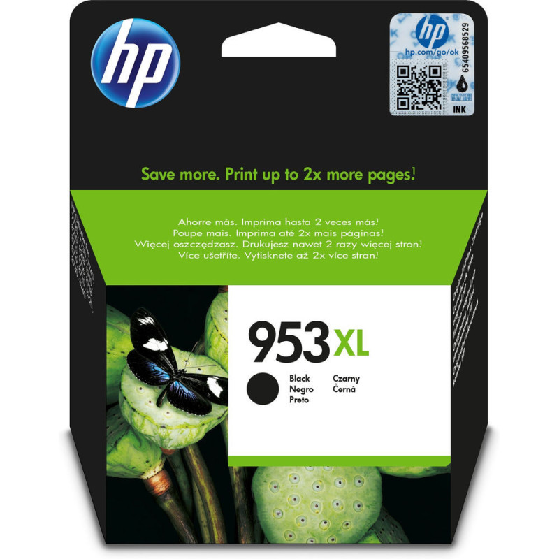 Image secondaire de HP 953XL Cartouche d'encre noire grande capacité authentique