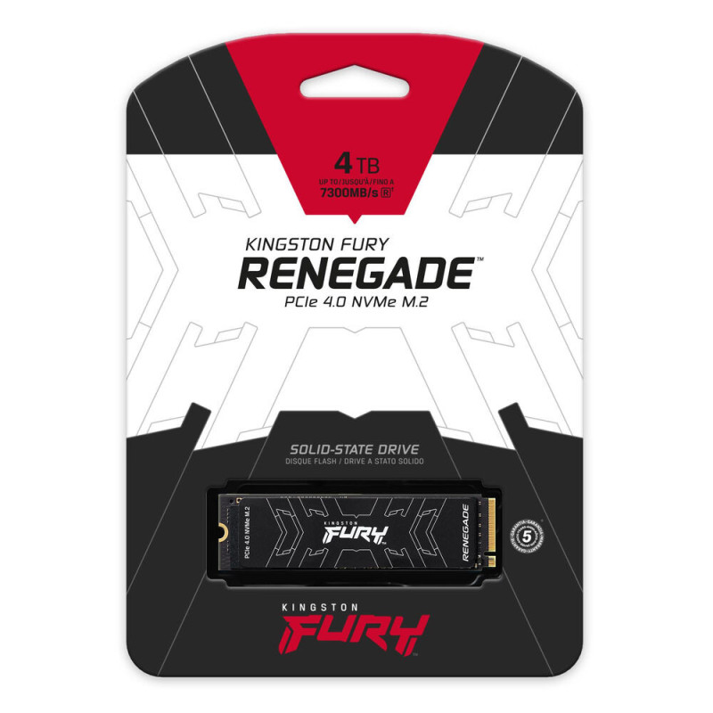 Image secondaire de Kingston Technology 4000G FURY RENEGADE M.2 2280 NVMe SSD