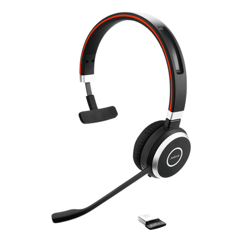 Jabra Evolve 65 Casque Avec fil &sans fil Arceau Appels/Musique Micro-USB Bluetooth Noir