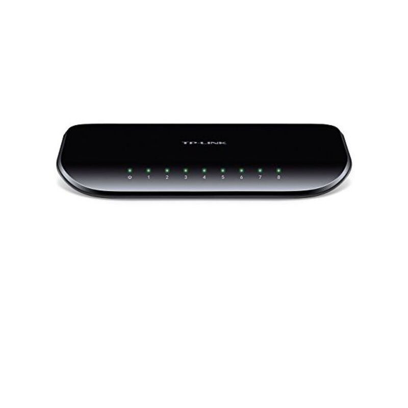 Tp-Link TL-SG1008D Non-géré Gigabit Ethernet (10/100/1000) Noir