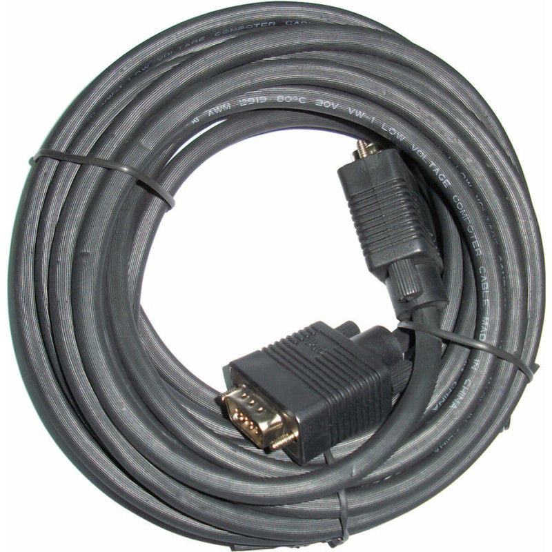 Câble VGA 3GO 10m VGA M/M 10 m Noir