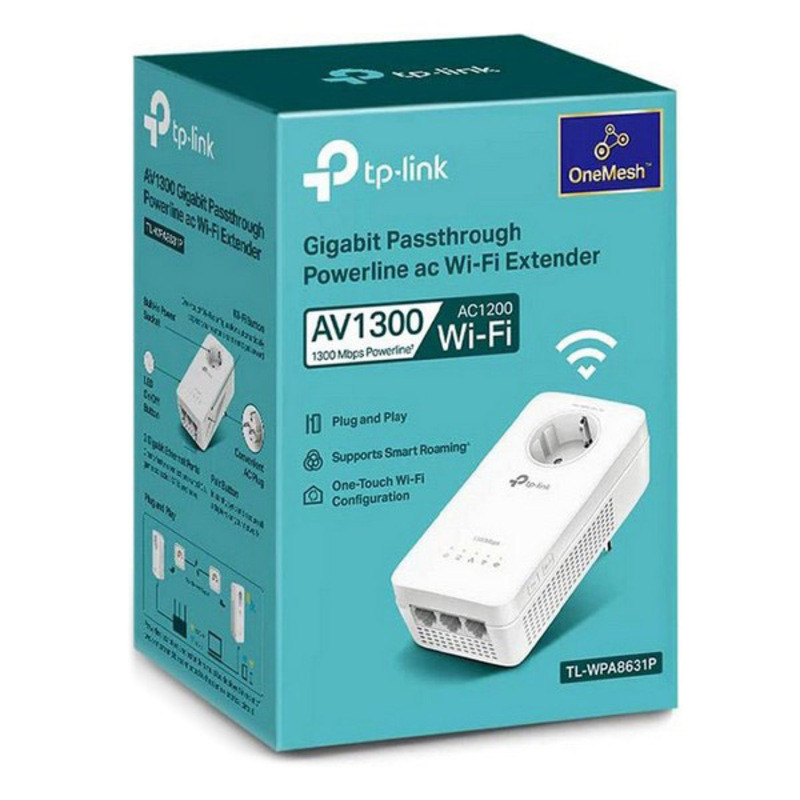 Image secondaire de Tp-Link TL-WPA8631P Adaptateur réseau CPL 300 Mbit/s Ethernet/LAN Wifi Blanc 1 pièce(s)