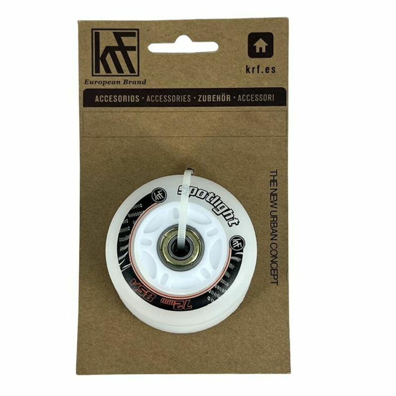 Roues Spotlight LED KRF 72 mm Blanc