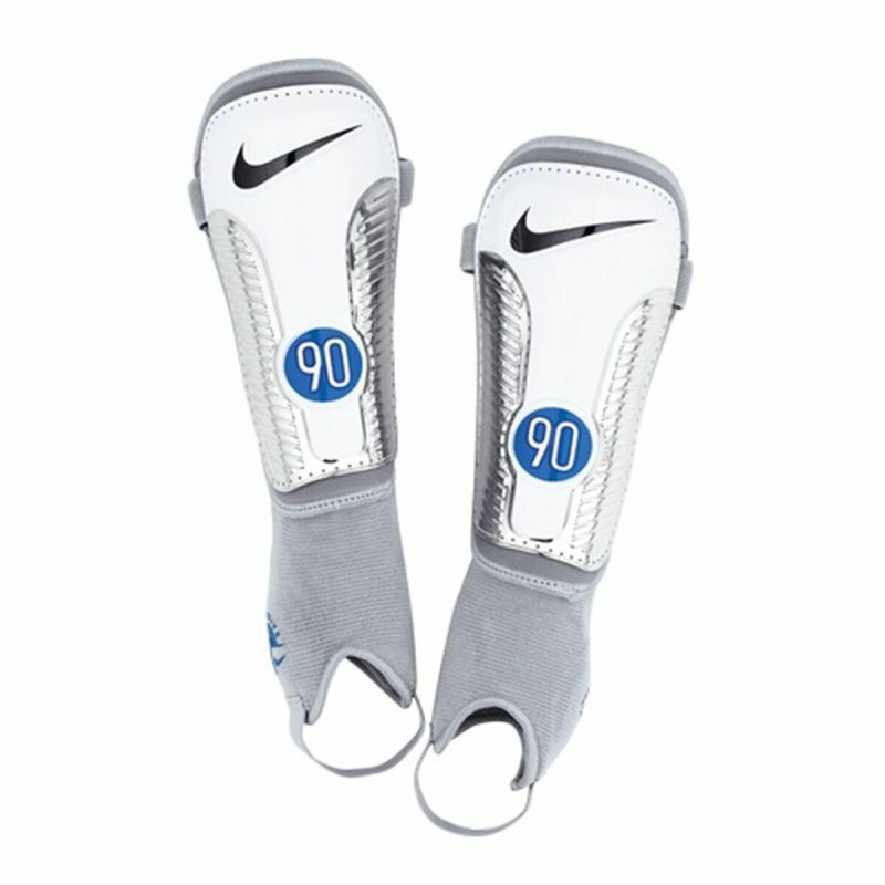 Protège-Tibias de Football T90 Potegga Nike SP0136-104 Blanc