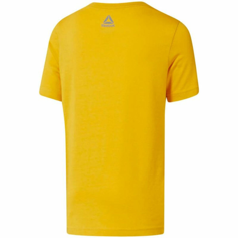 Image secondaire de T-Shirt à manches courtes enfant Reebok Elemental Jaune