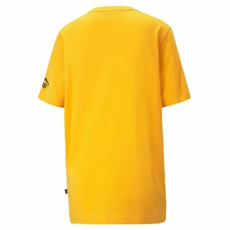 Image secondaire de T-Shirt à manches courtes homme Puma Essential Logo Repeat Graphic Jaune