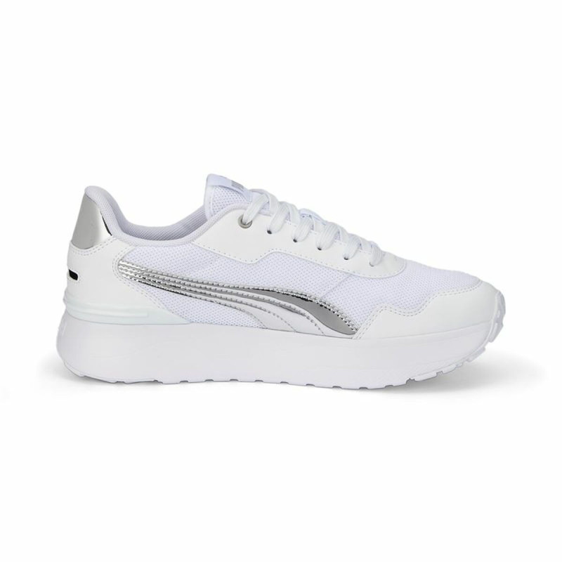 Chaussures de sport pour femme Puma R78 Voyage Distressed Blanc