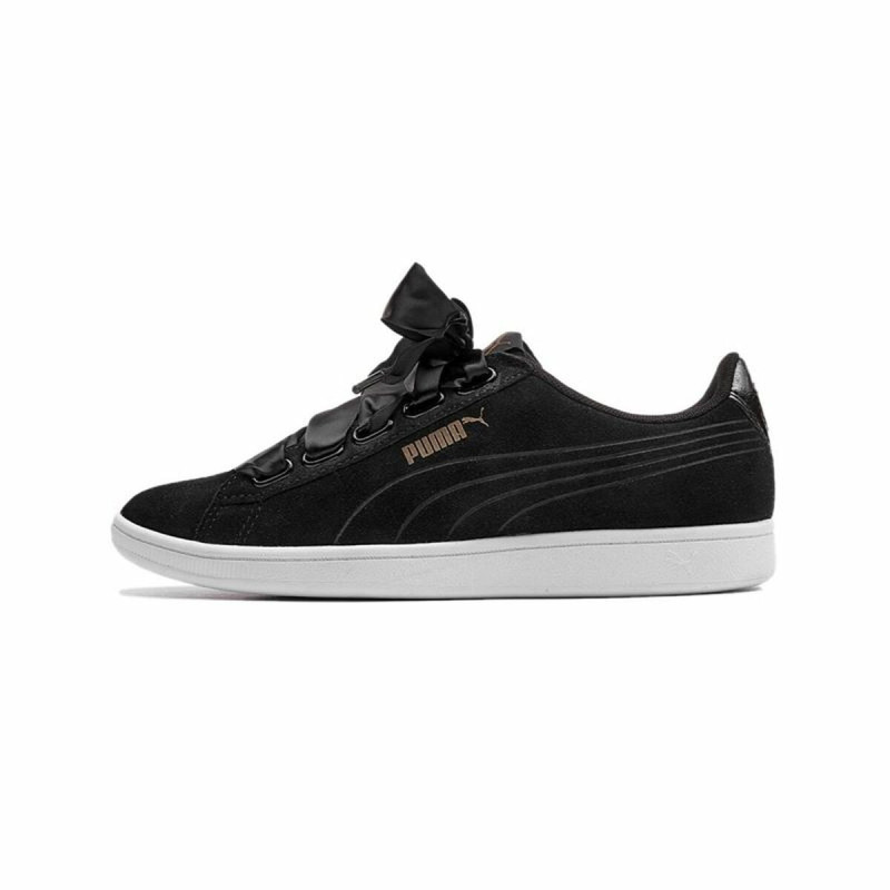 Chaussures de sport pour femme Puma Vikky Ribbon SD Noir