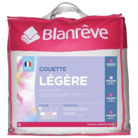 BLANREVE Couette légere en microfibre - 200 x 200 cm - Blanc 84,99 €