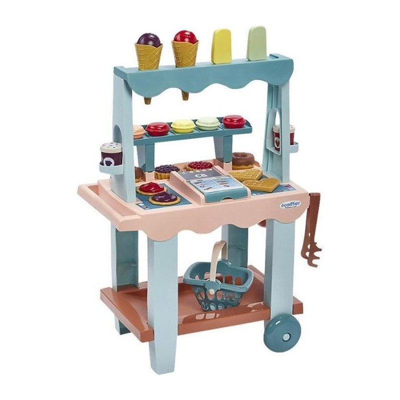 Supermarché de jouets Ecoiffier 26 Pièces