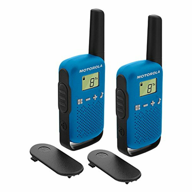 Motorola TALKABOUT T42 radio bidirectionnelle 16 canaux Noir, Bleu