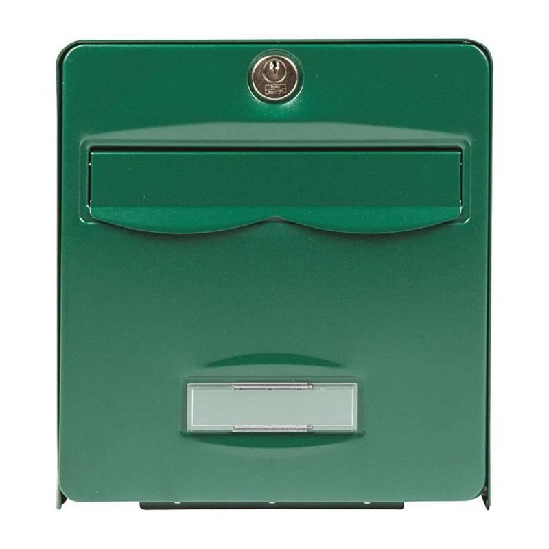 Boîte aux lettres Burg-Wachter Vert acier galvanisé 36,5 x 28 x 31 cm