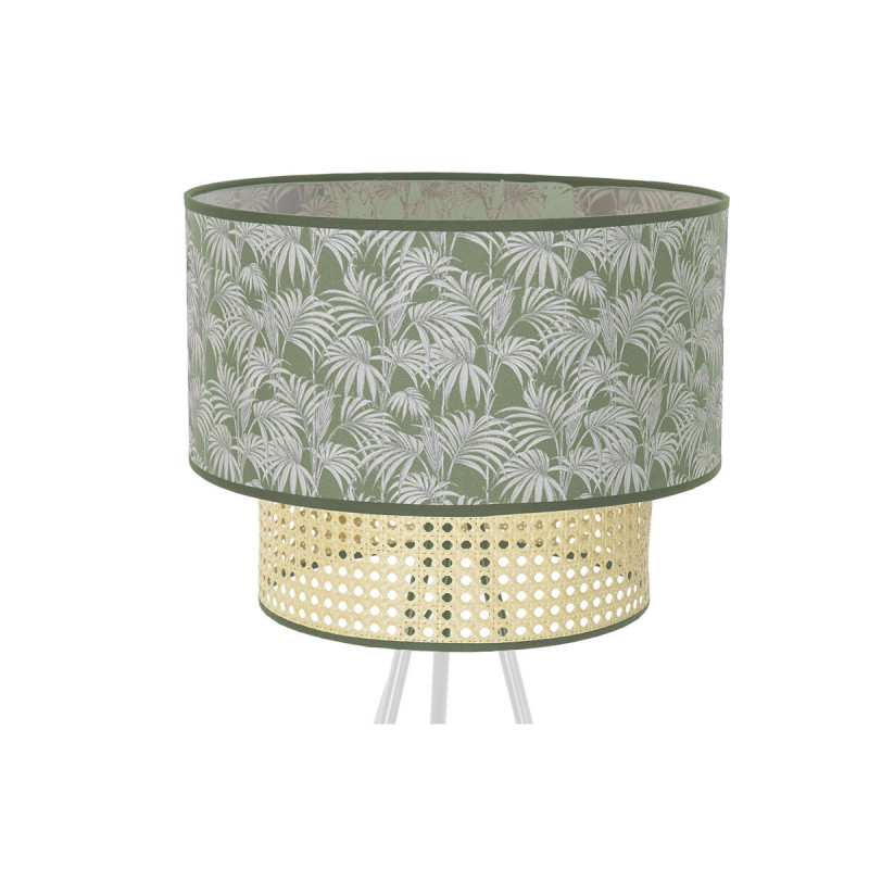 Image secondaire de Lampadaire DKD Home Decor Métal Polyester Blanc Vert 220 V 50 W (40 x 40 x 129 cm)