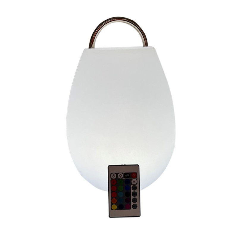 Image secondaire de Lampe solaire DKD Home Decor Noir Polyéthylène Blanc (22 x 22 x 31,5 cm)