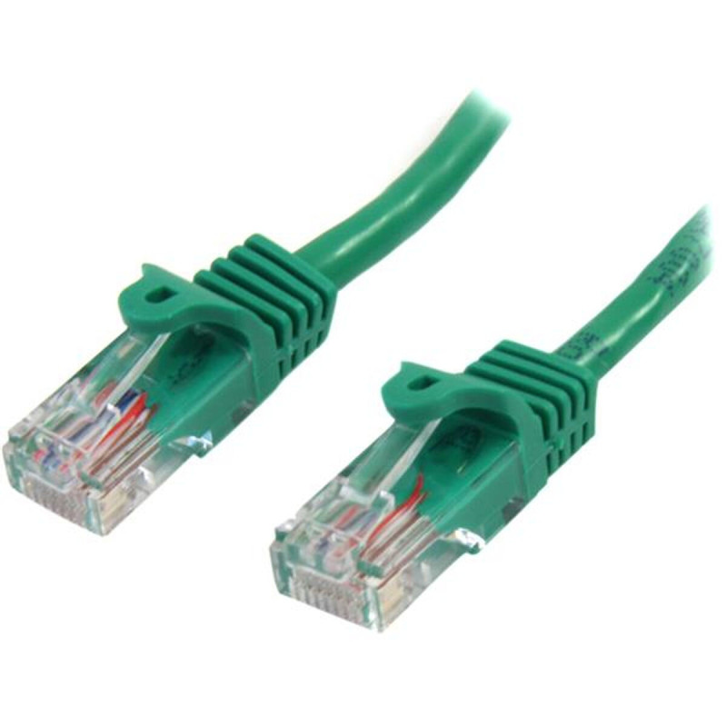 Startech.com Câble réseau Cat5e UTP sans crochet de 2m - Cordon Ethernet RJ45 anti-accroc - M/M - Vert