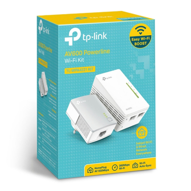 Image secondaire de Tp-Link AV600 600 Mbit/s Ethernet/LAN Wifi Blanc 1 pièce(s)