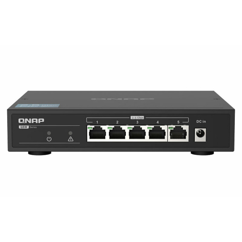 Qnap QSW-1105-5T commutateur réseau Non-géré Gigabit Ethernet (10/100/1000) Noir