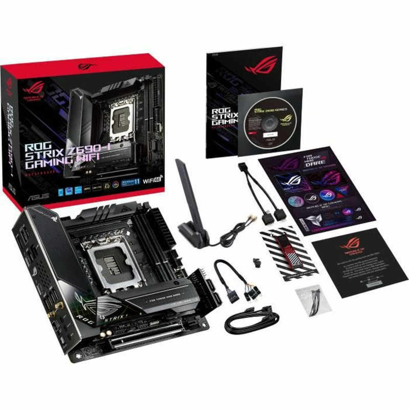 Image secondaire de Asus ROG-STRIX-Z690-I-GAMING-WIFI Intel Z690 LGA 1700 mini ITX