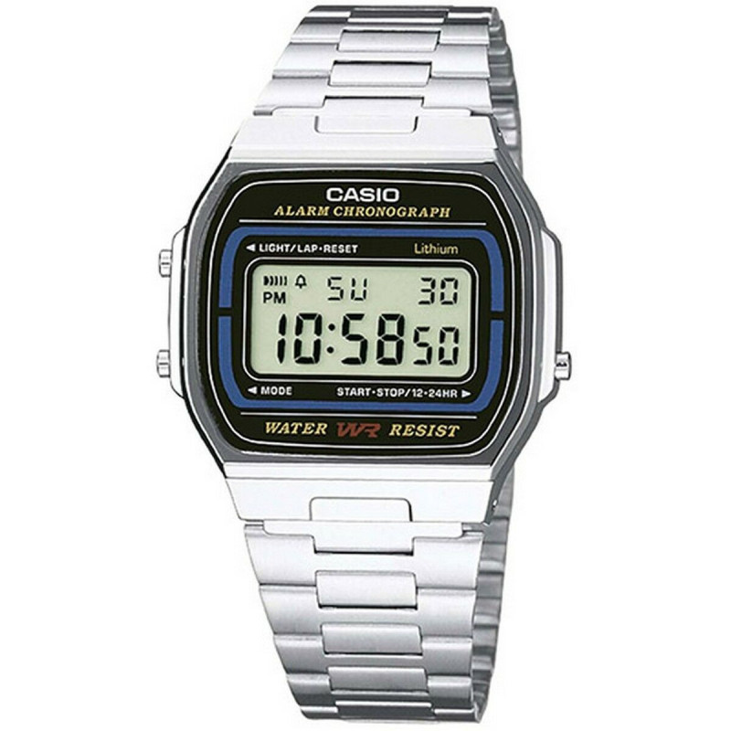 Montre Unisexe Casio A164WA-1VES Noir