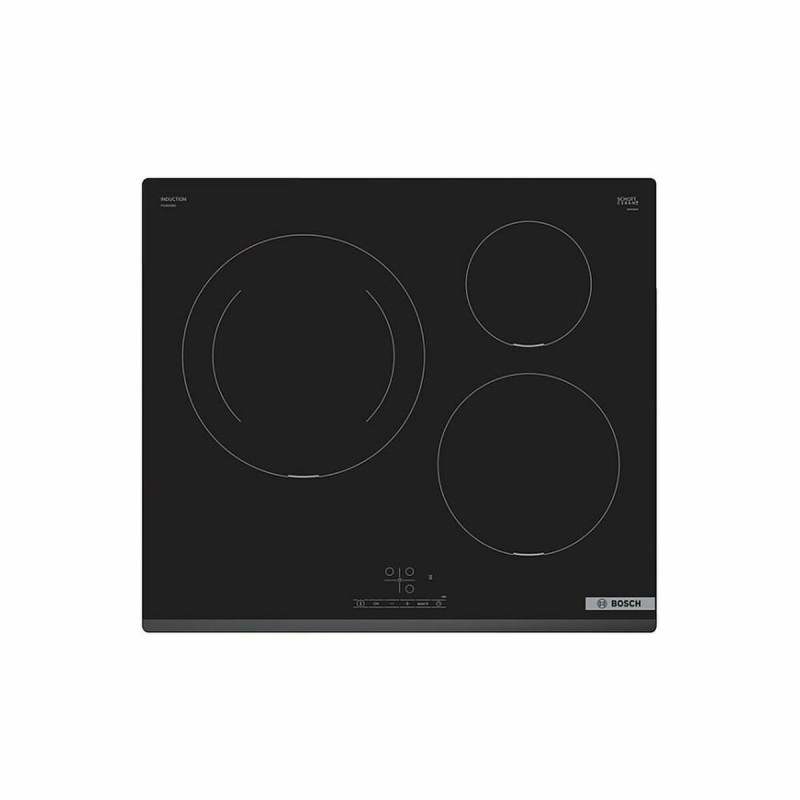 Bosch Serie 4 PUJ631BB5E plaque Noir Intégré 59.2 cm Plaque avec zone à induction 3 zone(s)