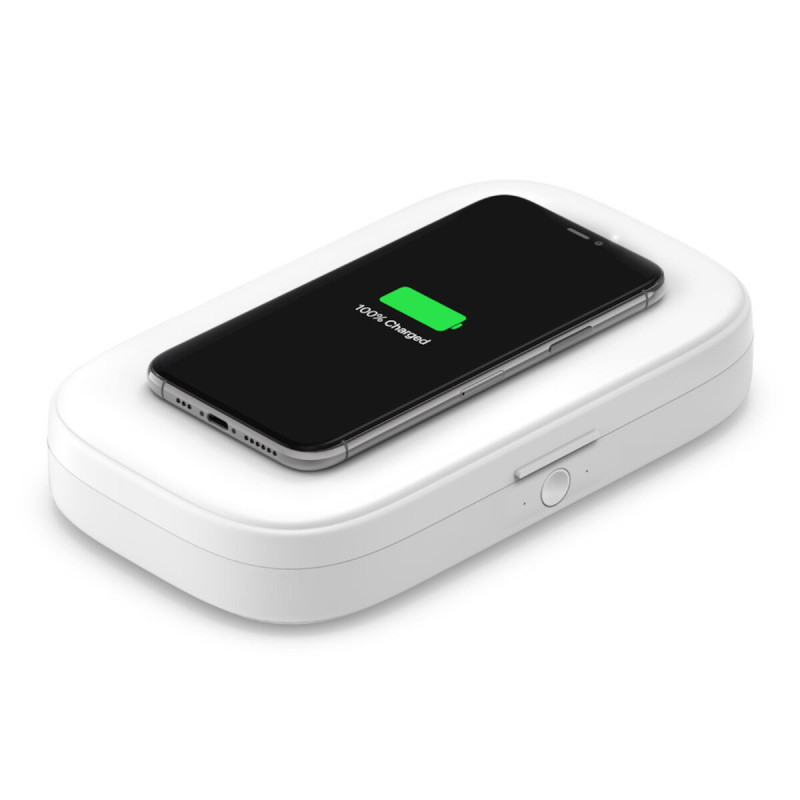 Belkin Boostcharge Smartphone Blanc Secteur Recharge sans fil Charge rapide Intérieure