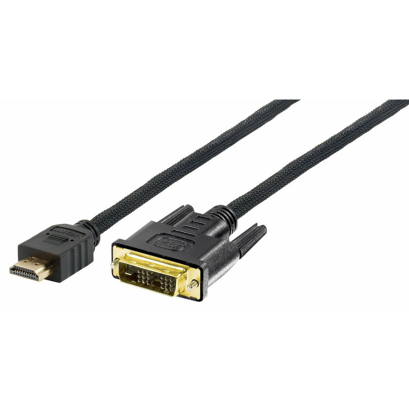 Equip 119323 câble vidéo et adaptateur 3 m HDMI DVI-D Noir