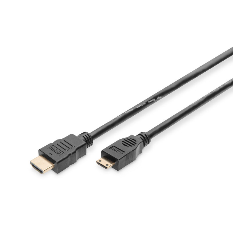 Câble HDMI Digitus DIGITUS Câble de conexión High speed HDMI Noir 3 m