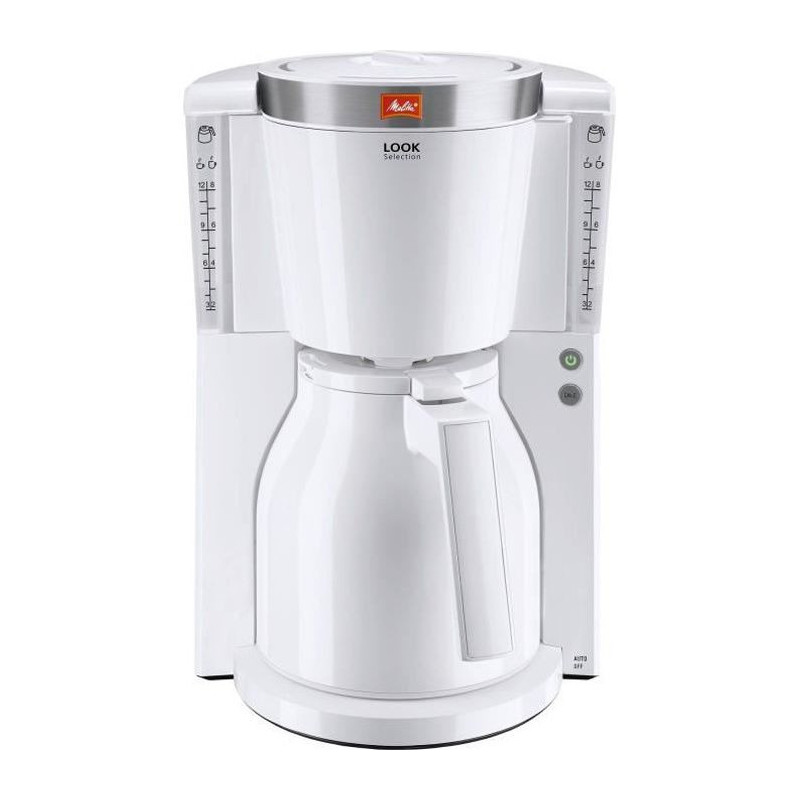 Cafétière électrique Melitta LOOK IV THERM SELECTION 1011-11 Blanc 1000 W 1,2 L