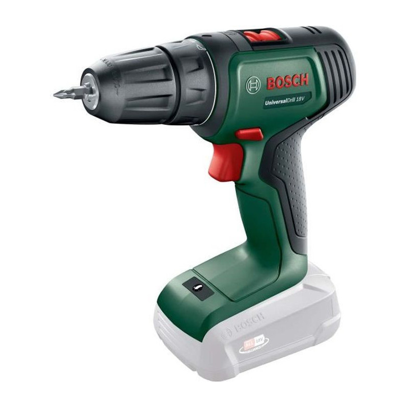 Bosch Universal Drill 18V 1450 tr/min Sans clé 1,2 kg Noir, Vert