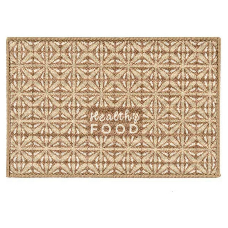 Image secondaire de Tapis Healthy Food 40 x 1 x 60 cm Beige Polyamide Latex (24 Unités)