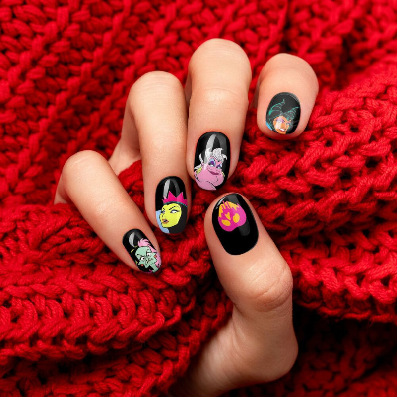 Image secondaire de Autocollants pour ongle Mad Beauty Disney Villains