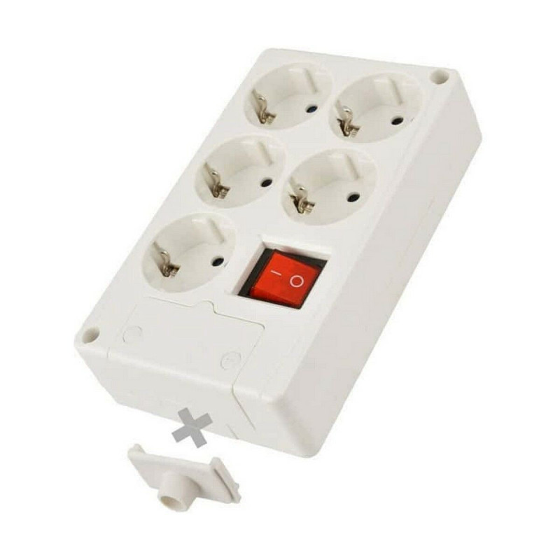 Multiprise 5 Prises avec Interrupteur Solera 8105il 3500 W 16 A